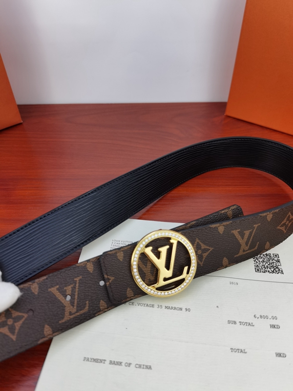 激安ルイヴィトンベルト角部分ディテール